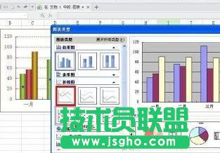 wps文字怎样制作折线图