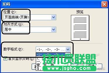WPS文字插入页码样式教程