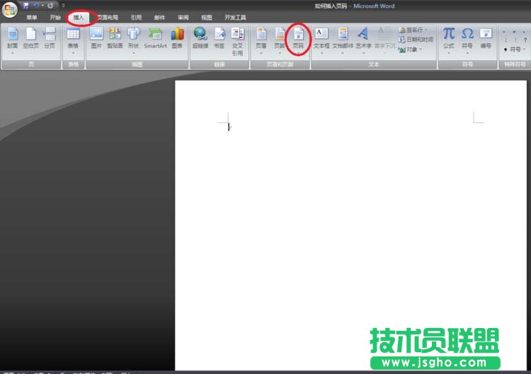 word中如何插入abcd英文字母的页码