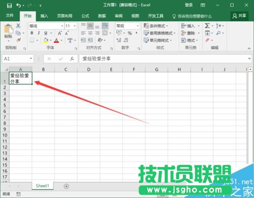 Excel2016一个单元格怎么分成两行？Excel2016单元格分行教程