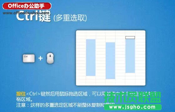 选取单元格区域的13种方法