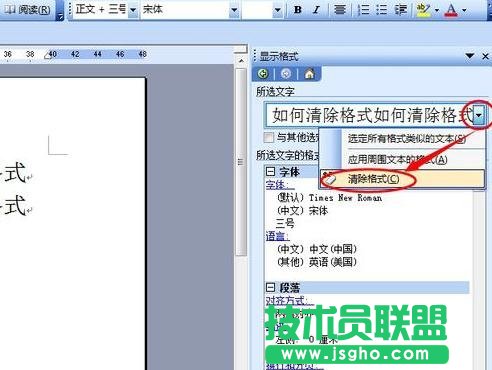 word怎么取消带格式的