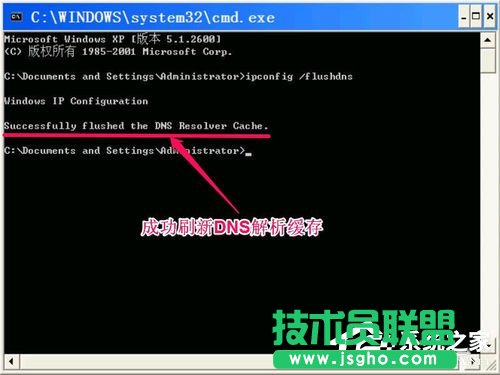 WinXP无法清除DNS缓存怎么解决？