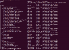Linux系统下findmnt命令使用全解