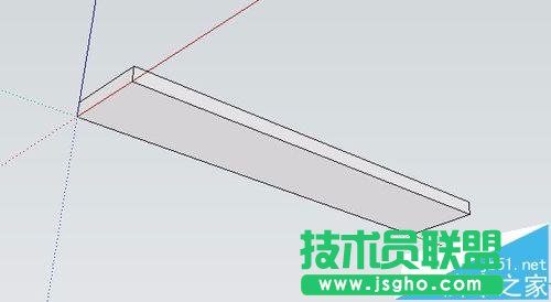 SketchUp怎么设计长腿板凳?