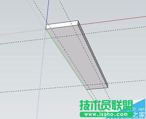 SketchUp怎么设计长腿板凳?