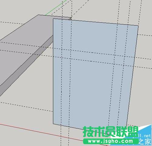 SketchUp怎么设计长腿板凳?