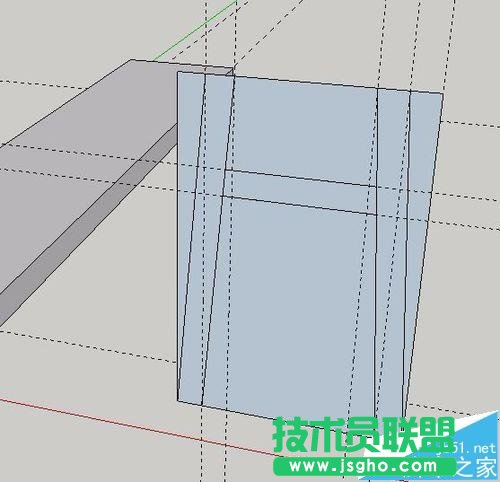 SketchUp怎么设计长腿板凳?
