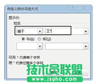 Excel表格中使用通配符筛选文本的方法