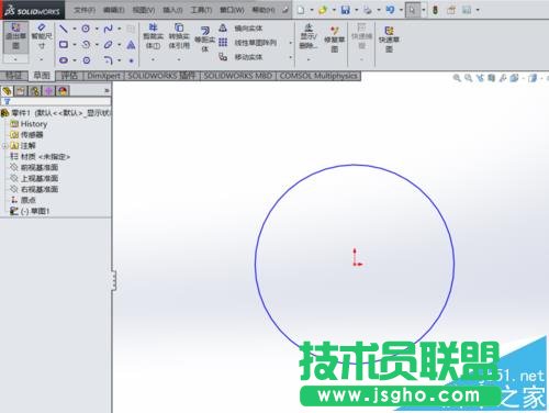 solidworks怎么拉伸凸台?   三联