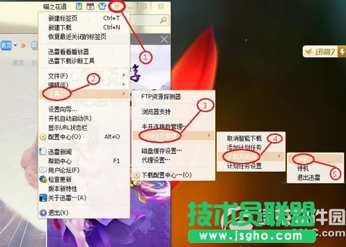 迅雷怎么设置下载完自动关机？迅雷设置下载完成后自动关机教程2