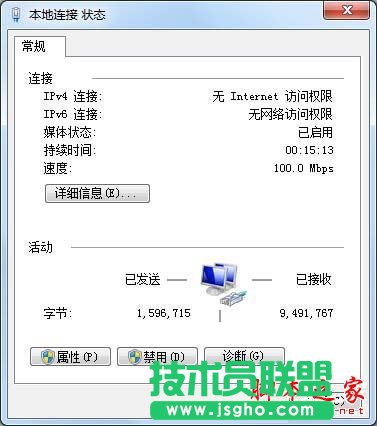 Win7本地连接IPV4无访问权限如何解决 三联