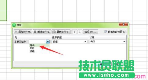 wps表格设置按姓氏排序的方法