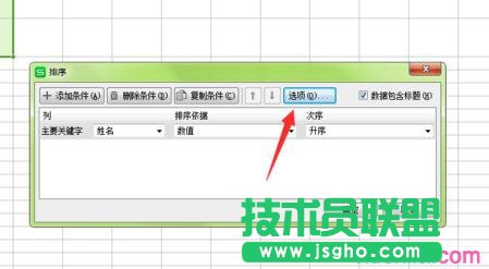 wps表格设置按姓氏排序的方法