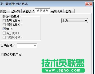 WPS表格怎样制作帕累托图