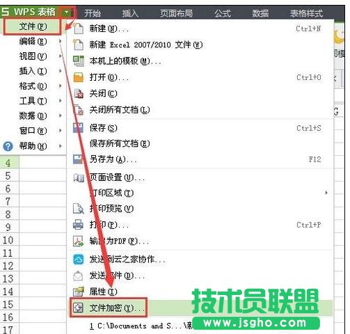 wps表格中怎样添加权限密码 三联