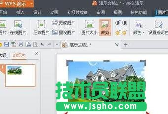 wps演示如何对图片进行裁剪