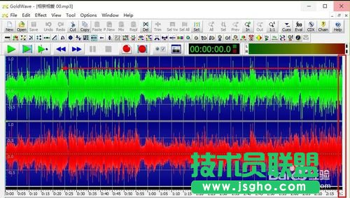 教你GoldWave怎么制作音频淡入淡出效果的方法