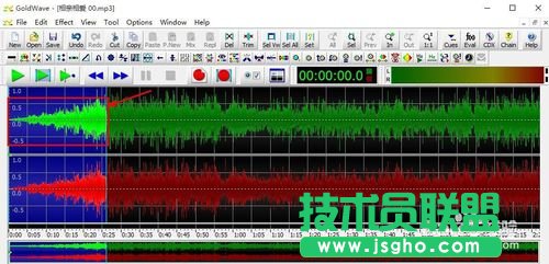 教你GoldWave怎么制作音频淡入淡出效果的方法