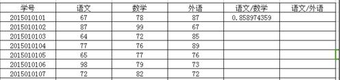 怎样在wps表格中实现两数除法