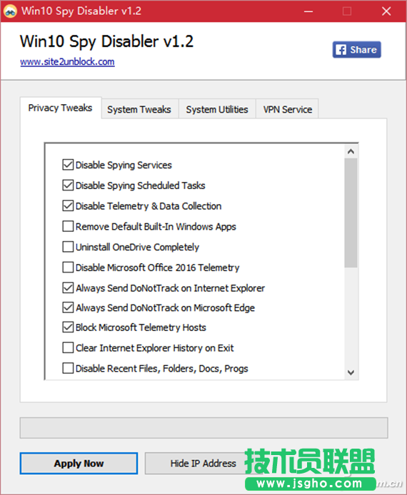 Win10 Spy Disabler如何使用 三联