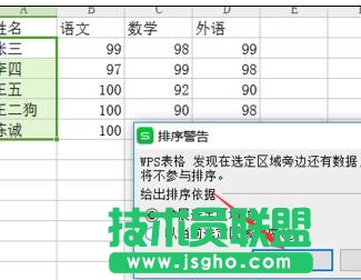 wps表格怎样设置按笔画排序
