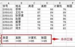 excel2013高级筛选使用技巧