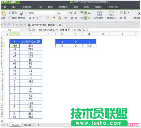 wps表格画曲线图教程
