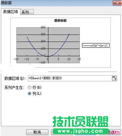 wps表格画函数曲线图
