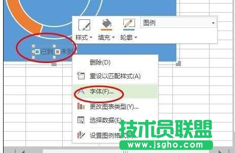 wps表格中如何制作圆环图表