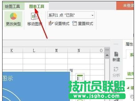 wps表格中如何制作圆环图表