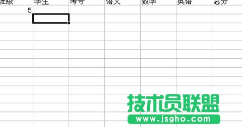 wps表格怎样制作成绩表