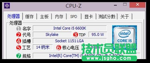 怎么看CPU-Z软件的显示结果