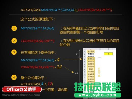 Excel中自适应下拉菜单的设置方法