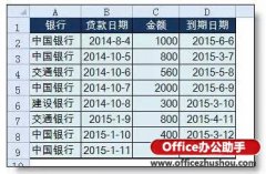 使用Excel实现自动到期提醒的方法
