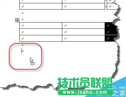 word将表格拆分并左右排列呢?
