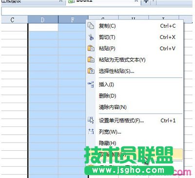 Wps隐藏单元格的方法