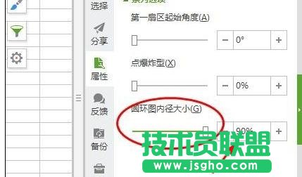 wps表格中如何制作环形图