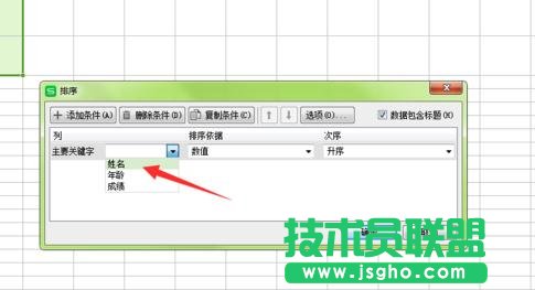 如何在wps表格中设置按姓氏排序
