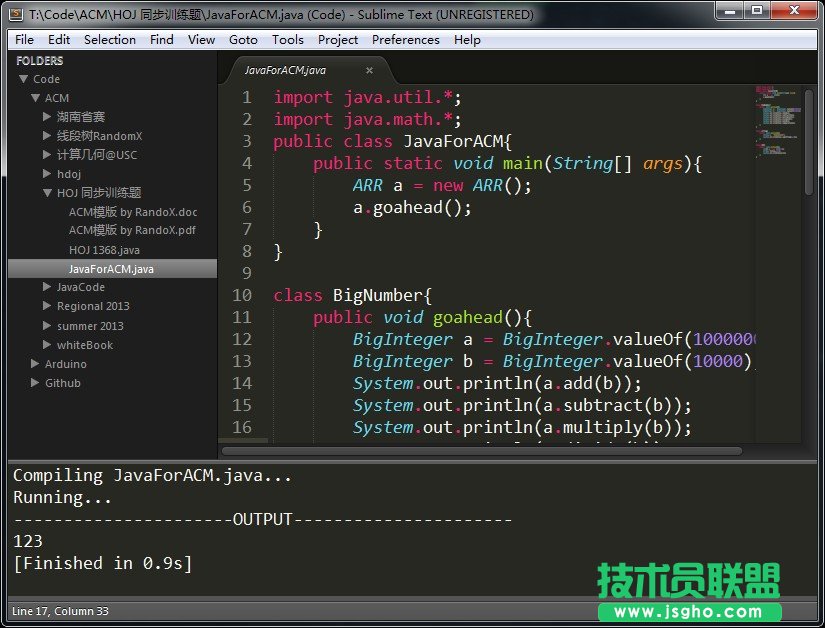 SublimeText3快捷键大全 三联