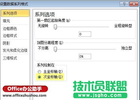双层复合饼图的简易绘制方法