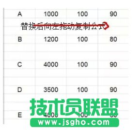 带合并单元格的工资条做法