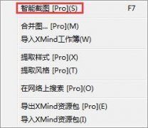 XMind如何智能截图