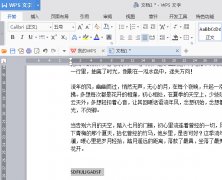 WPS2016如何快速更改英文大小写