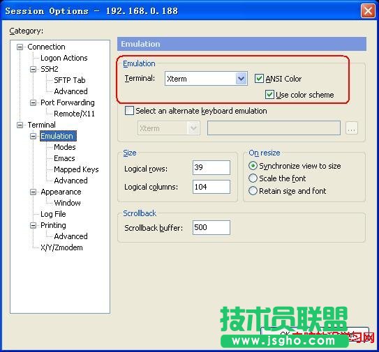 解决SecureCRT中文乱码  三联
