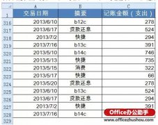Excel中按年月汇总数据的快捷方法