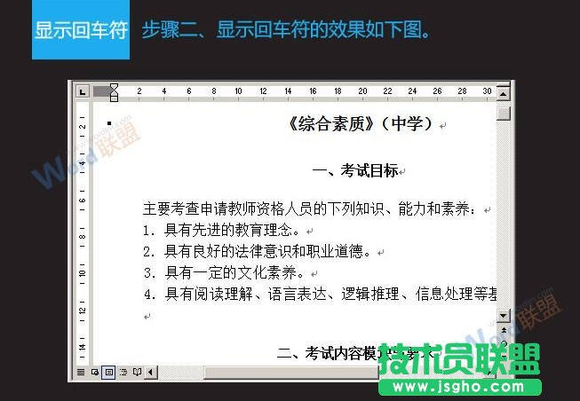 Word2003文档中的回车符怎么隐藏