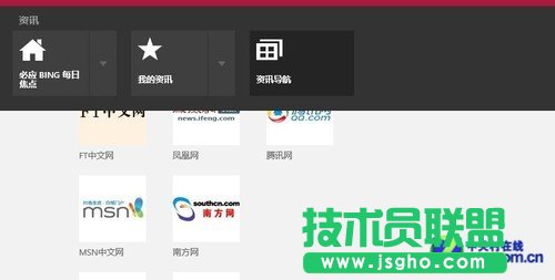 Win8旅游与资讯应用