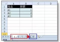 excel函数公式合并多个工作表的方法