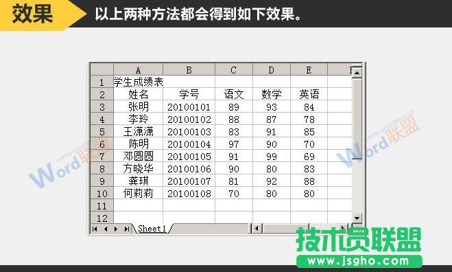 效果
